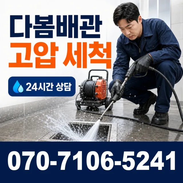 부산 수영구 구락로 하수구뚫기 상담 이미지 4